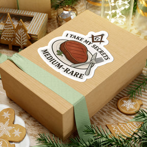 Master Mason Blue Lodge Sticker Decal - Kiss-Cut Colorful - Bricks Masons