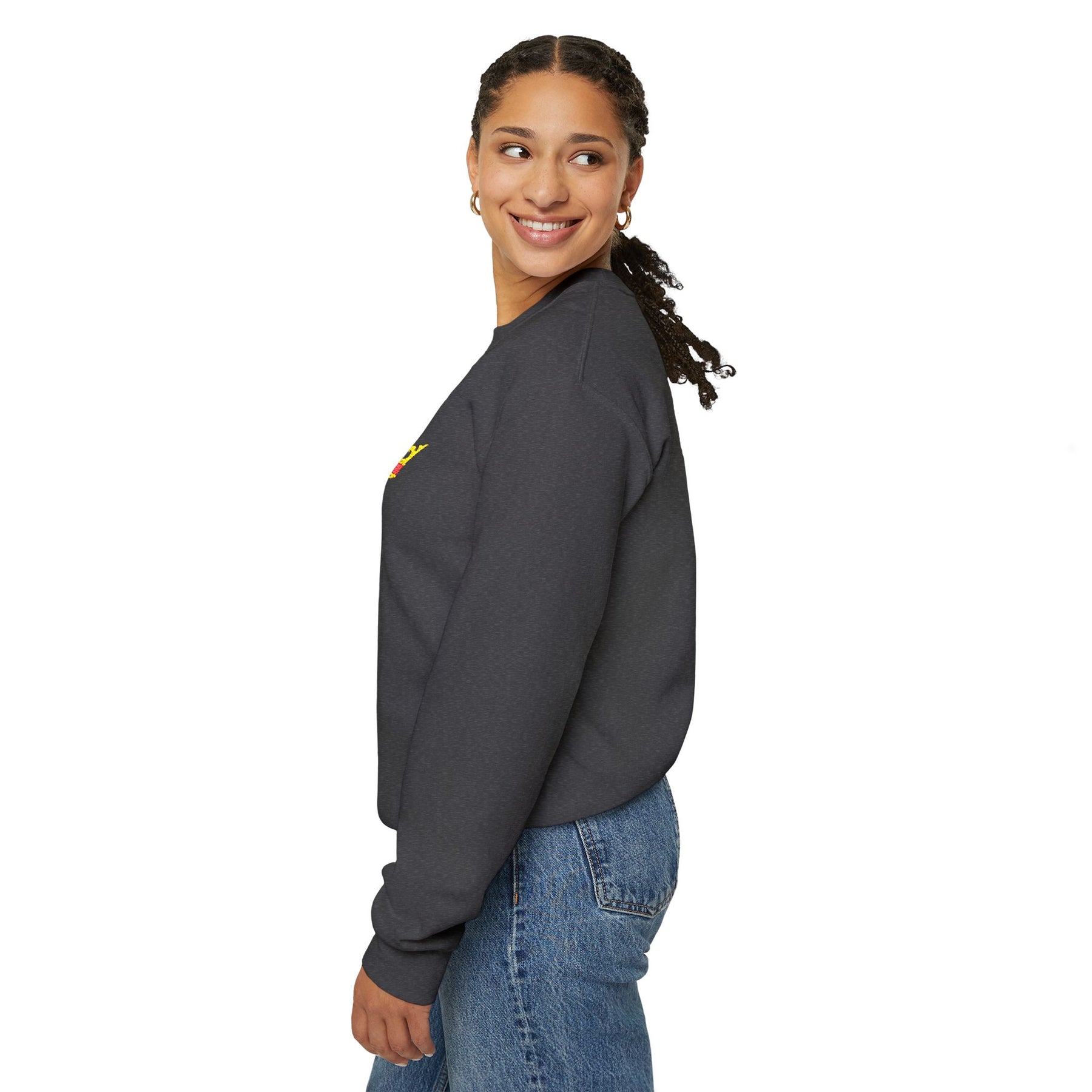 PYCH Sweatshirt - Crewneck Front Chest Crest - Bricks Masons
