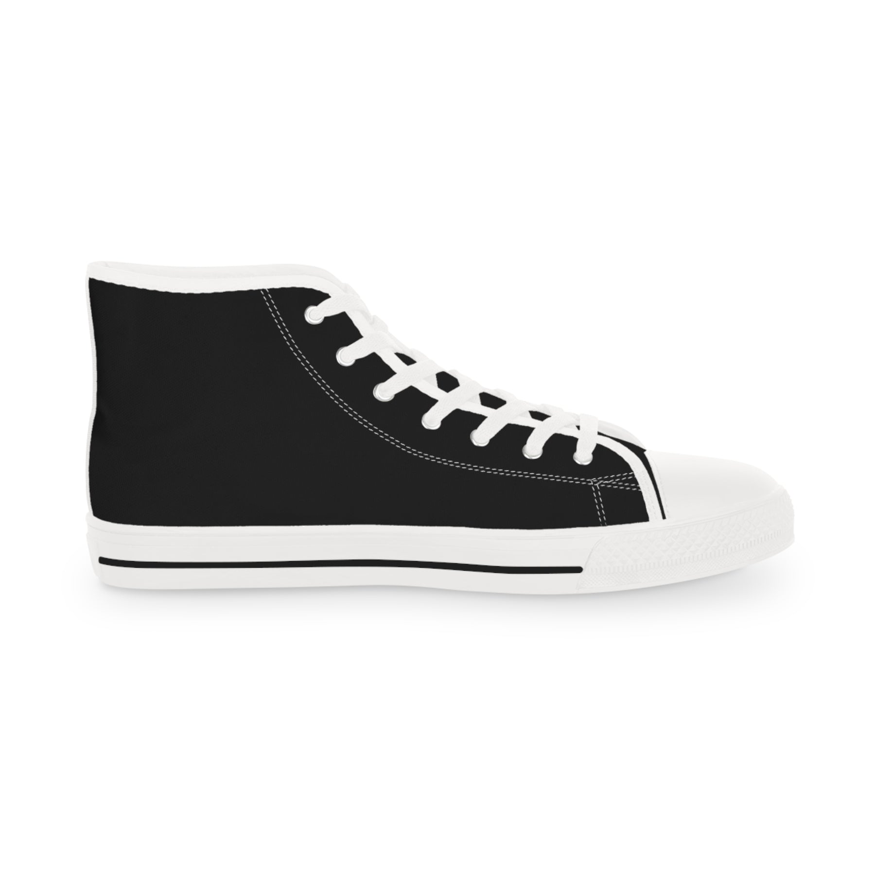 Master Mason Craft Sneaker - High Top Black & White S&C G Gold - Bricks Masons