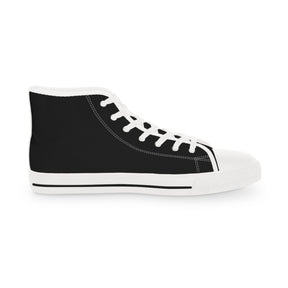 Master Mason Craft Sneaker - High Top Black & White S&C G Gold - Bricks Masons
