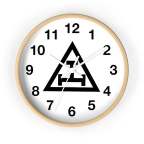 Royal Arch Chapter Clock - Wooden Frame