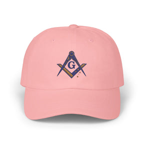 Master Mason Blue Lodge Australia Jurisdiction Baseball Cap - Australia Flag Square & Compass G - Bricks Masons