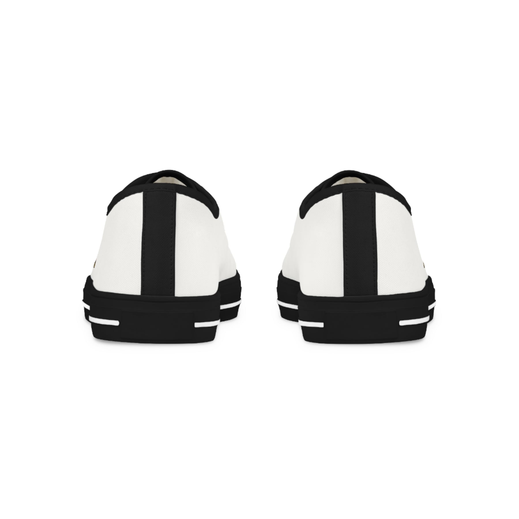 International Order Rainbow For Girls Sneaker - Low Top Sneaker Black & White Colorful Emblem - Bricks Masons