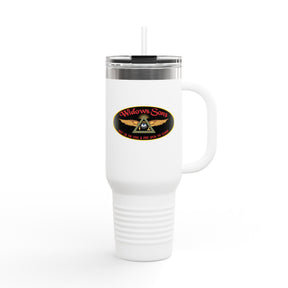 Widows Sons Ringneck Tumbler - Black Stainless Steel & Insulated - Bricks Masons