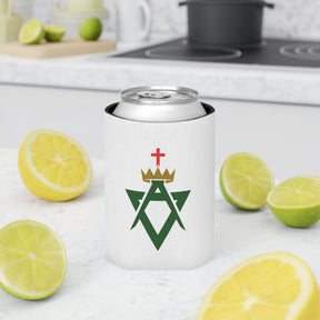 Allied Masonic Degrees Can Cooler - Green & White - Bricks Masons