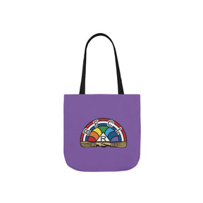 International Order of The Rainbow For Girls Tote Bag - Colorful Polyester - Bricks Masons
