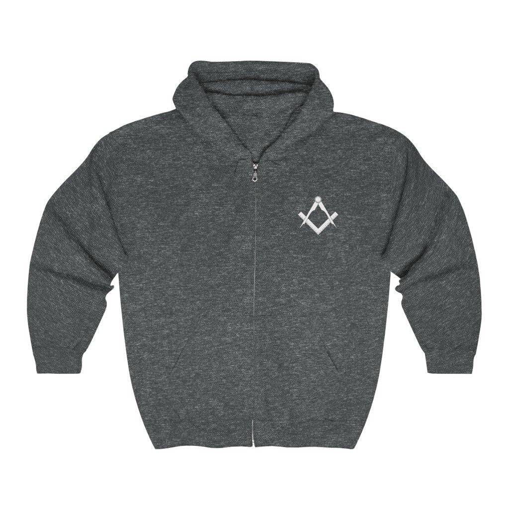 Master Mason Blue Lodge Hoodie - Square & Compass 4 Colors