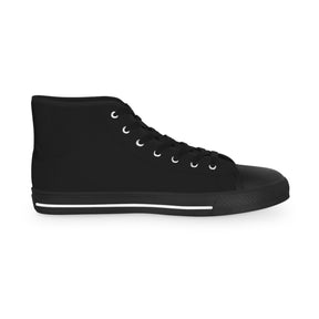 Grotto Sneaker - High Top Black & White - Bricks Masons