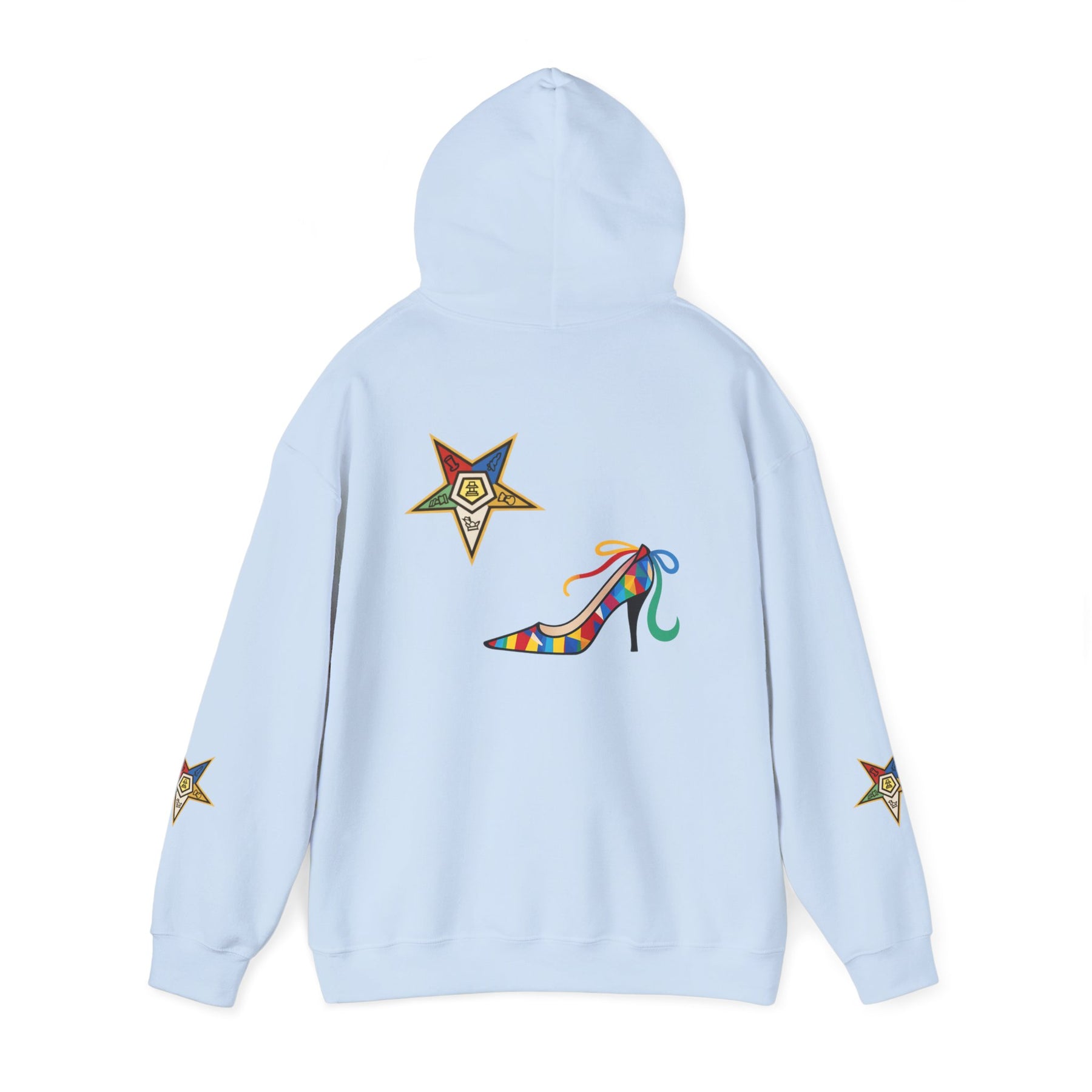 OES Hoodie - Faith Truth & Love with The Colorful Eastern Star - Bricks Masons