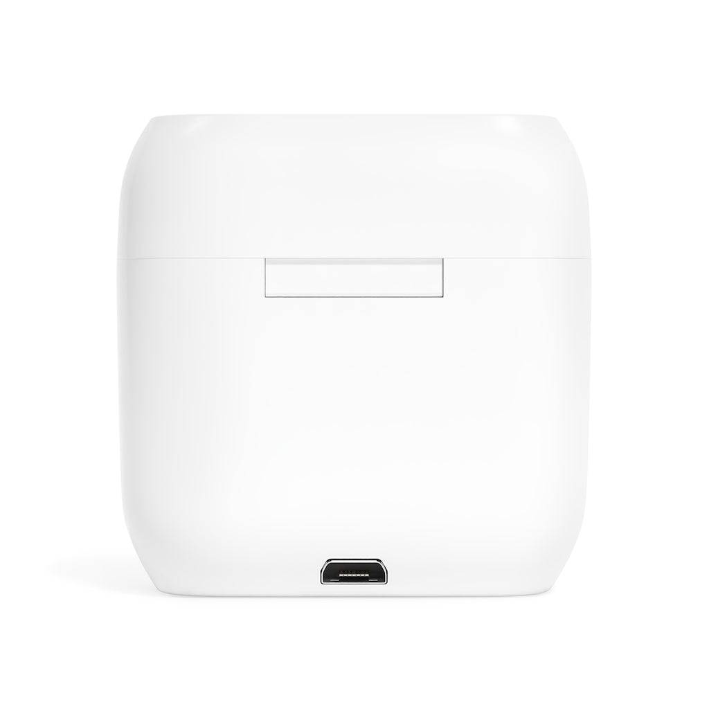 33rd Degree Scottish Rite Earbud - Wings Down White - Bricks Masons