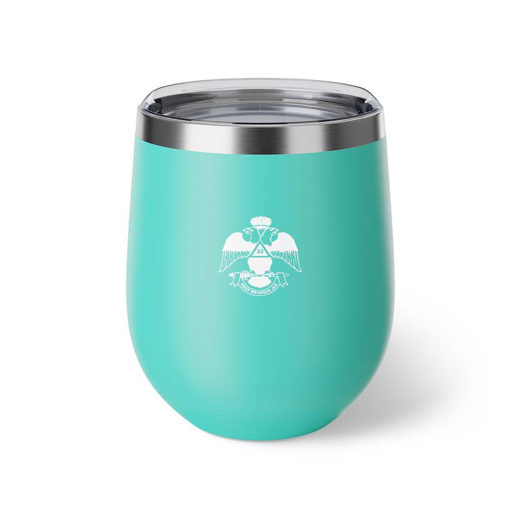 33rd Degree Scottish Rite Vacuum Cup - Wings Down Various Colors - Bricks Masons