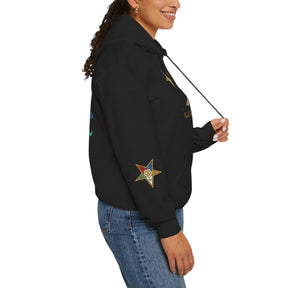 OES Hoodie - Faith Truth & Love with The Colorful Eastern Star - Bricks Masons
