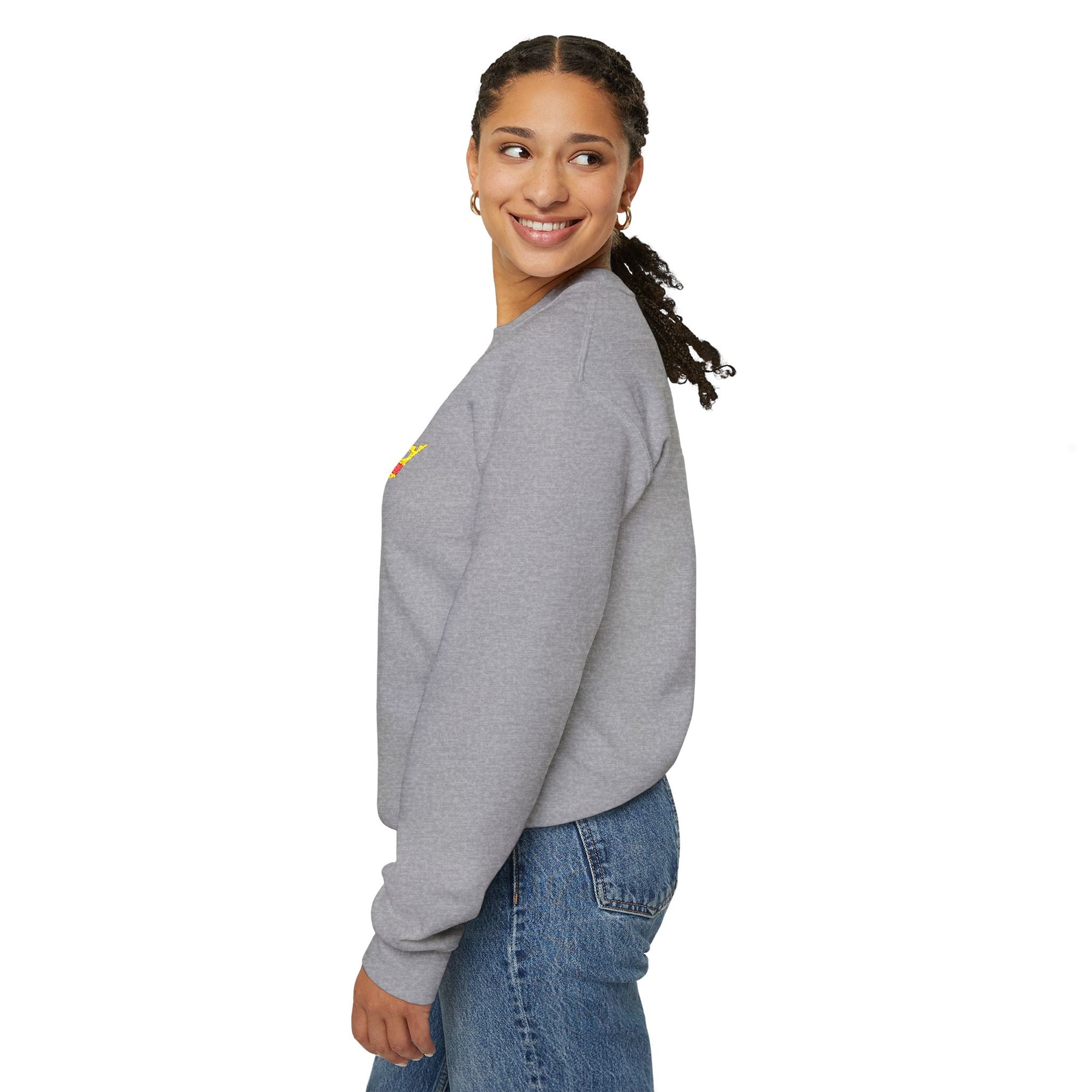 PYCH Sweatshirt - Crewneck Front Chest Crest - Bricks Masons
