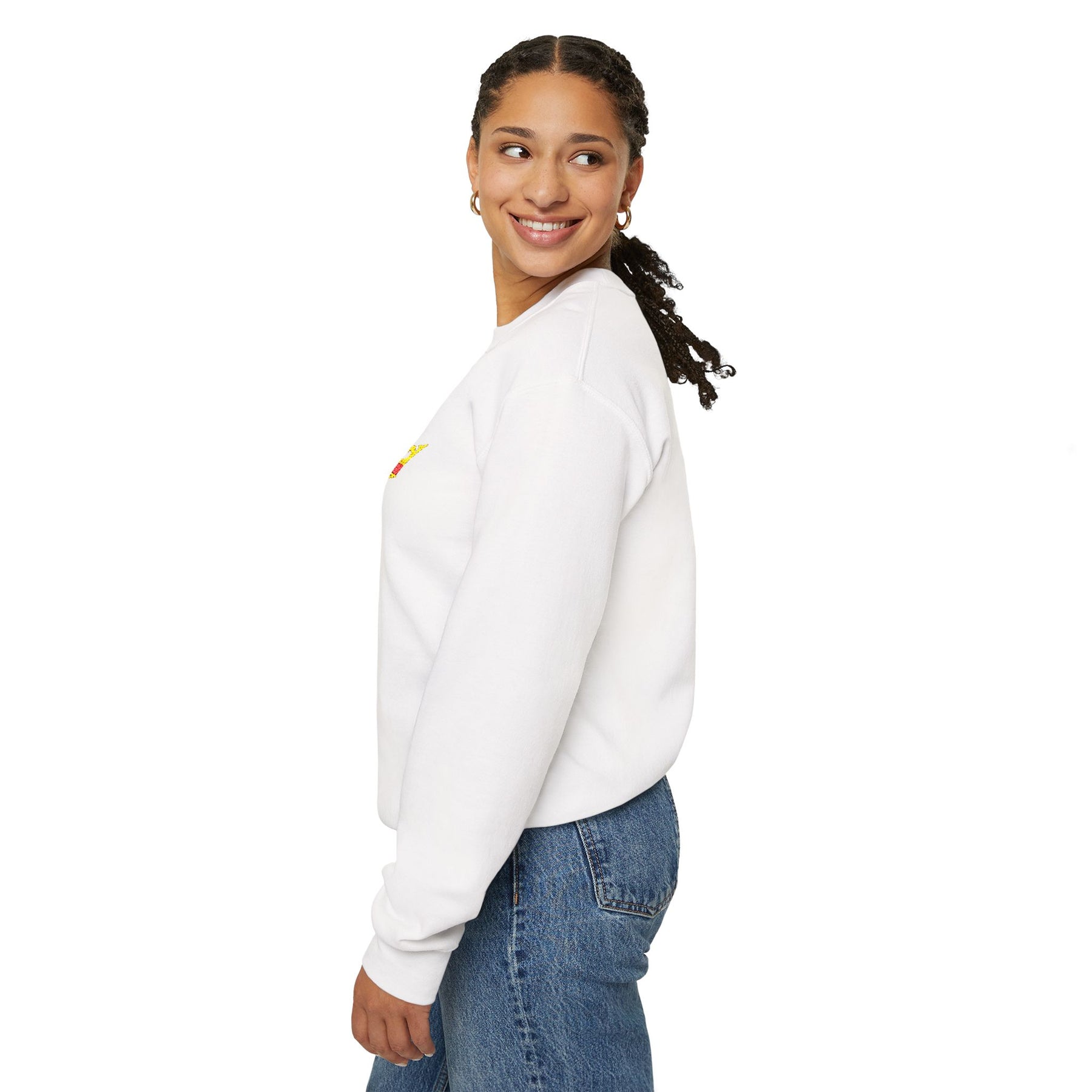 PYCH Sweatshirt - Crewneck Front Chest Crest - Bricks Masons