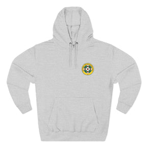 Royal Order of Scotland Hoodie - Three-Panel Fleece with Left Chest Emblem - Bricks Masons