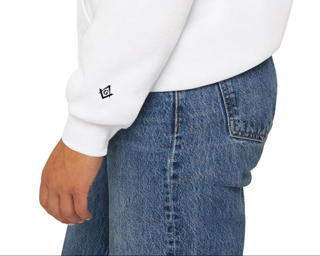 Master Mason Blue Lodge Hoodie - Carry Hope Hold Confidence - Bricks Masons