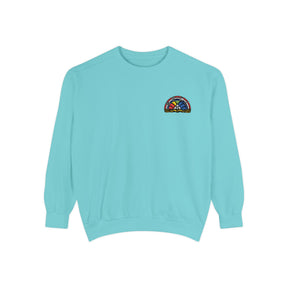 International Order of The Rainbow For Girls Sweatshirt - Embroidered Rainbow Star - Bricks Masons