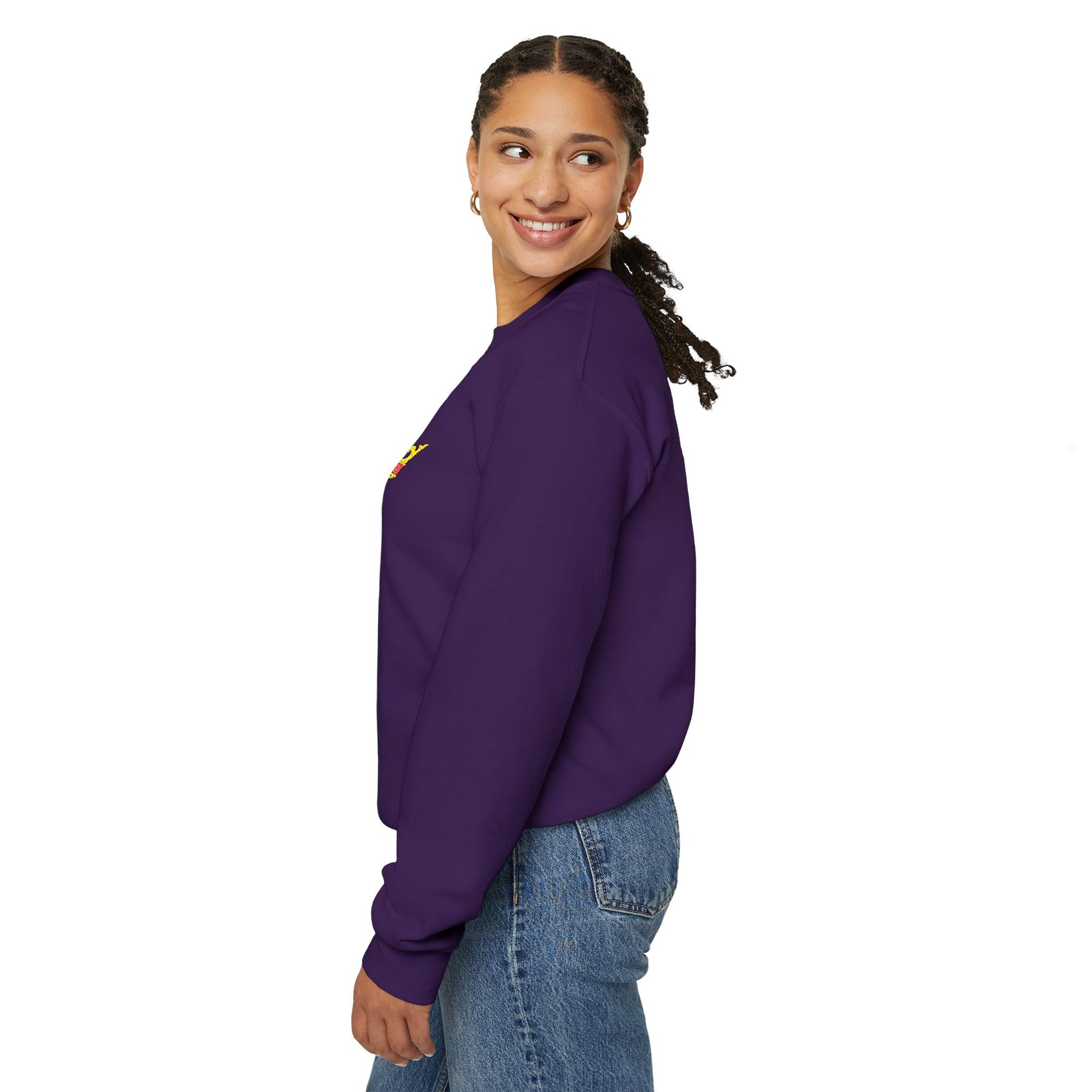 PYCH Sweatshirt - Crewneck Front Chest Crest - Bricks Masons