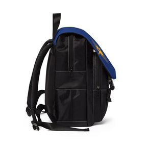 Knights of the All Seeing Eye Backpack - Blue & Yellow Adjustable Straps - Bricks Masons