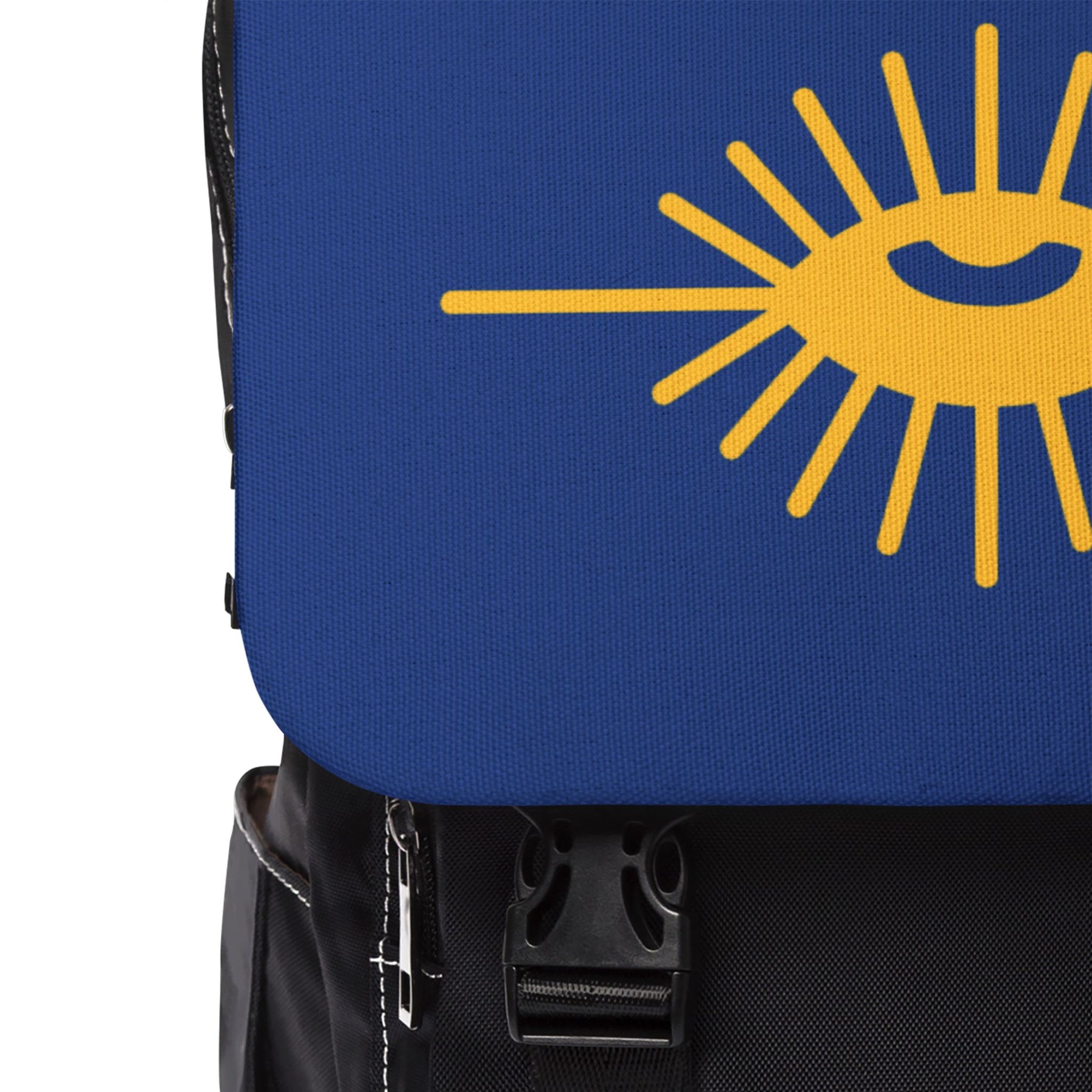 Knights of the All Seeing Eye Backpack - Blue & Yellow Adjustable Straps - Bricks Masons