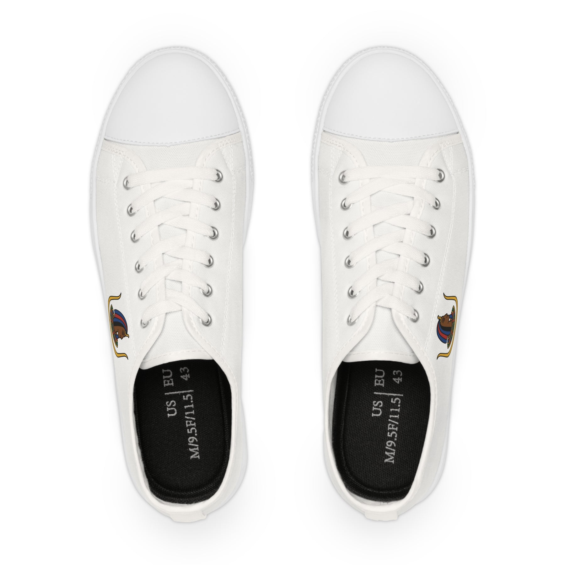 DOI Sneaker - Low Top Sneaker Black & White - Bricks Masons