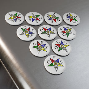 Master Mason Blue Lodge Magnet - Decorative Refrigerator - Bricks Masons