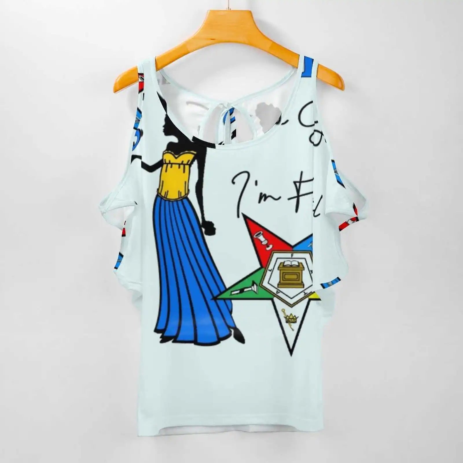 OES Shirt - Printed Various Colorful Designs - Bricks Masons