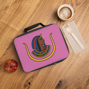 DOI Lunch Bag - Pink Fully Insulated With Zipper Closure - Bricks Masons