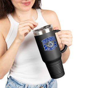Master Mason Blue Lodge Ringneck Tumbler - 2B1 ASK1 with Square & Compass G