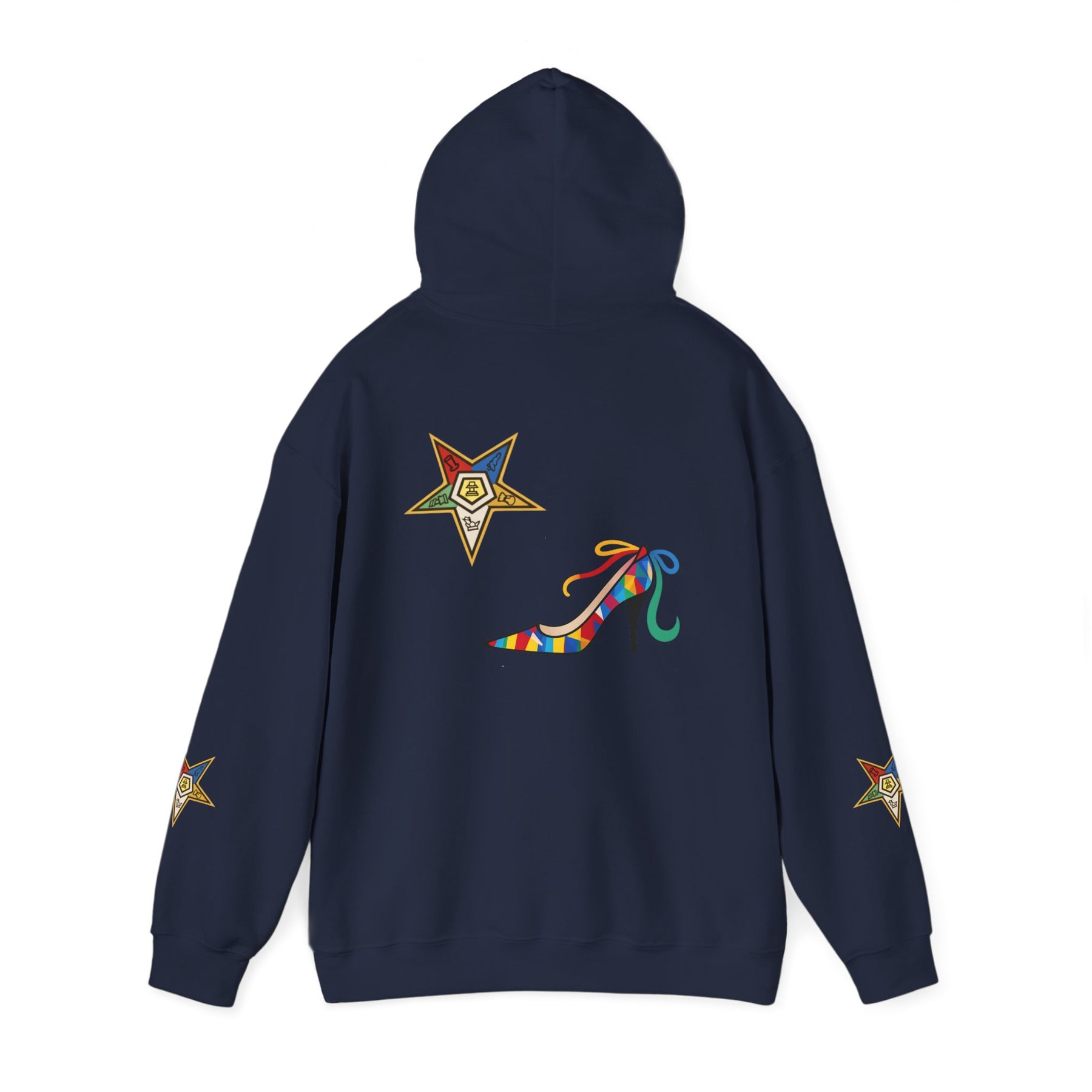 OES Hoodie - Faith Truth & Love with The Colorful Eastern Star - Bricks Masons