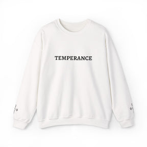 Entered Apprentice Blue Lodge Sweatshirt - Temperance Front & Sleeves Embroidery - Bricks Masons