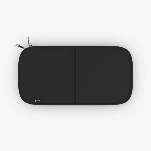 Knights of Pythias Passport Wallet - Black With Shoulder & Wrist Strap - Bricks Masons