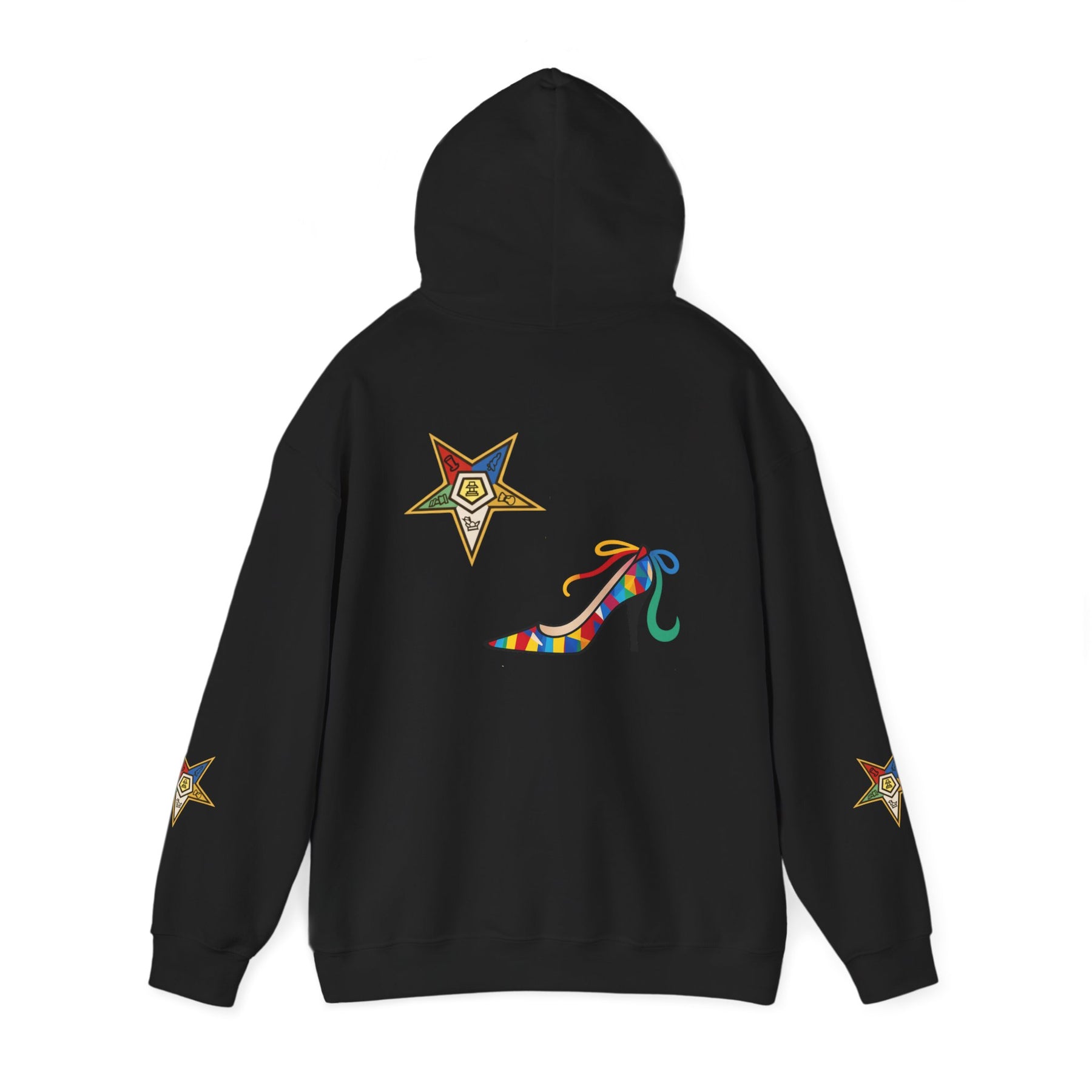 OES Hoodie - Faith Truth & Love with The Colorful Eastern Star - Bricks Masons