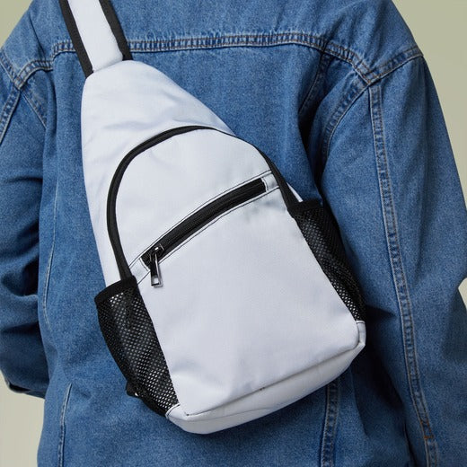 Master Mason Blue Lodge Crossbody Bag - Adjustable Strap Nylon Multiple Pockets - Bricks Masons