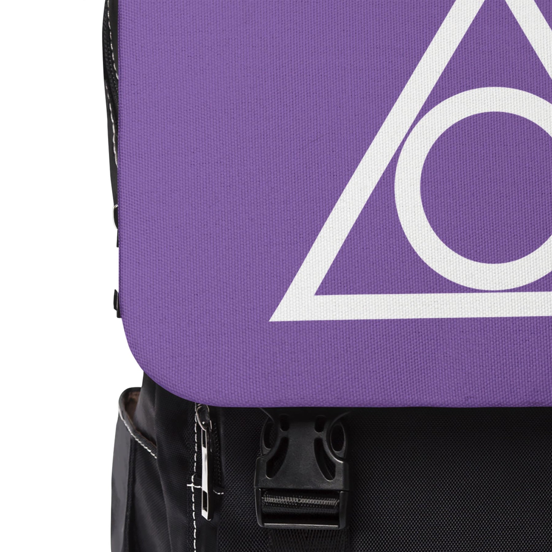 LOCOP Backpack - Purple Resistant Fabric With Adjustable Straps - Bricks Masons