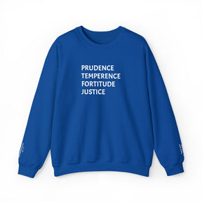 Sweatshirt - The Four Cardinal Virtues - Bricks Masons