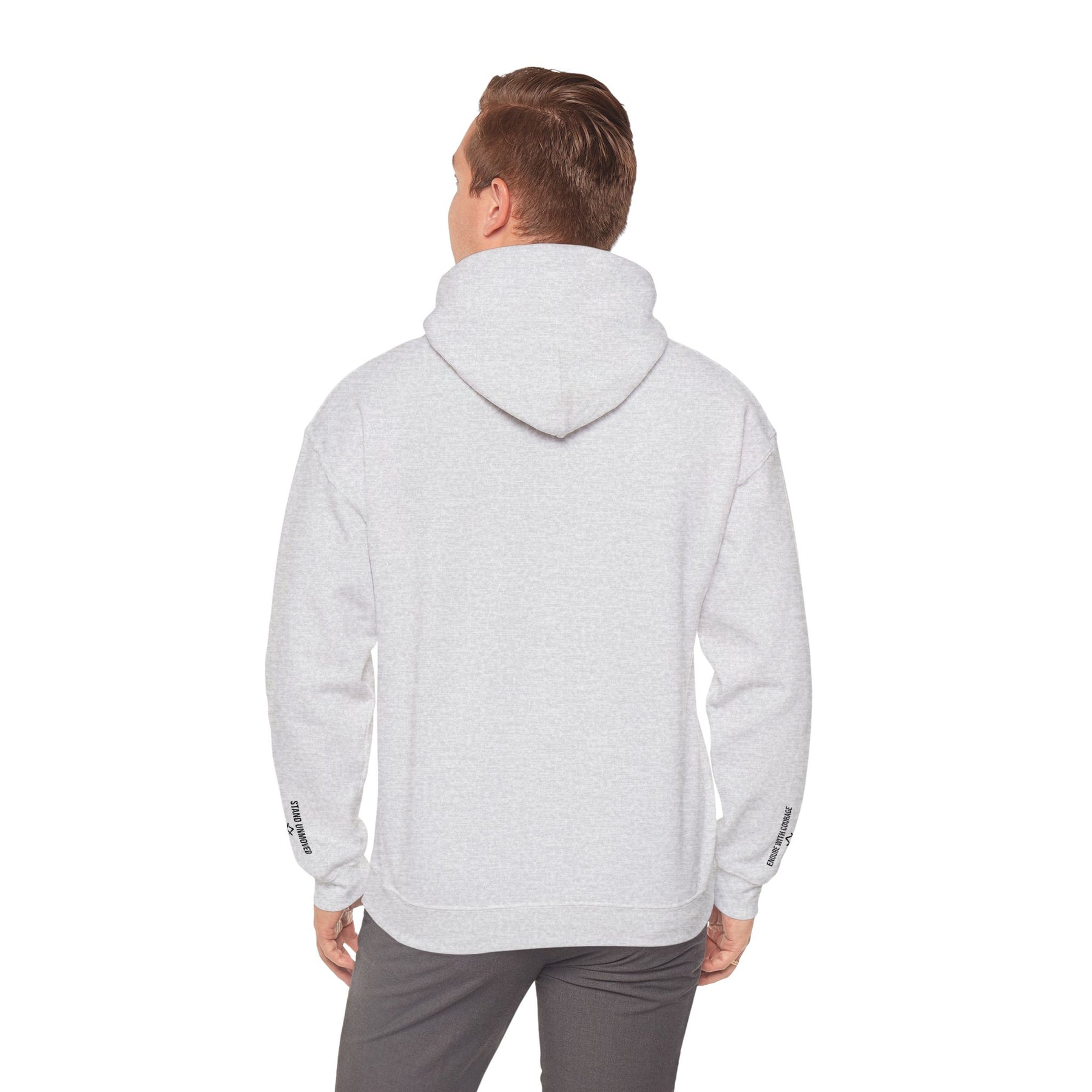 Entered Apprentice Blue Lodge Hoodie - Fortitude Front & Sleeves Embroidery - Bricks Masons