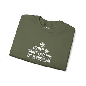 Order of Saint Lazarus Sweatshirt - Crewneck Signature Stitch - Bricks Masons