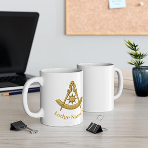 Blue Lodge Mug - (11oz, 15oz) - Bricks Masons