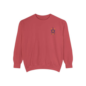 Order of the Secret Monitor Sweatshirt - Embroidered Gold & Purple Emblem - Bricks Masons