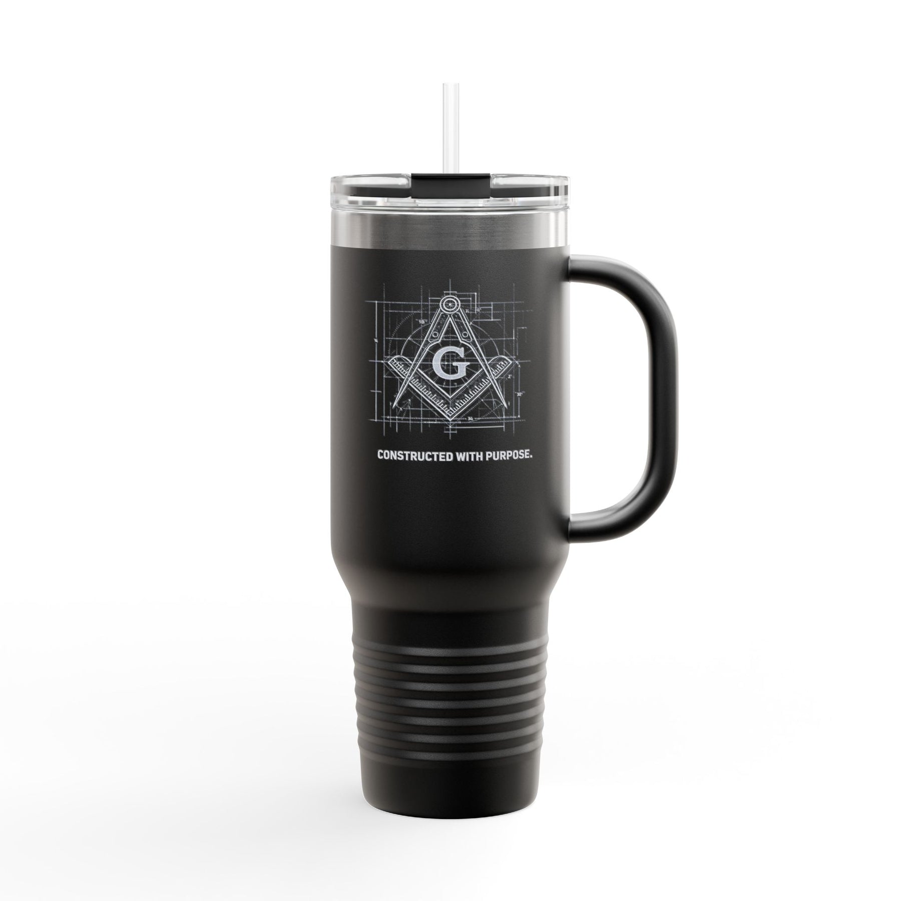 Master Mason Blue Lodge Ringneck Tumbler - Constructed with Purpose S&C G