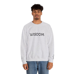 Master Mason Blue Lodge Sweatshirt - Wisdom Front & Sleeves Embroidery - Bricks Masons