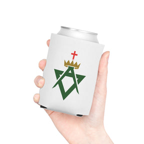 Allied Masonic Degrees Can Cooler - Green & White - Bricks Masons