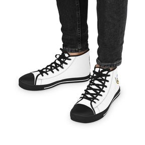 DOI Sneaker - High Top Black & White Sole - Bricks Masons