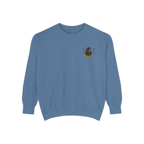 DOI Sweatshirt - Symbolic Embroidery Crewneck - Bricks Masons