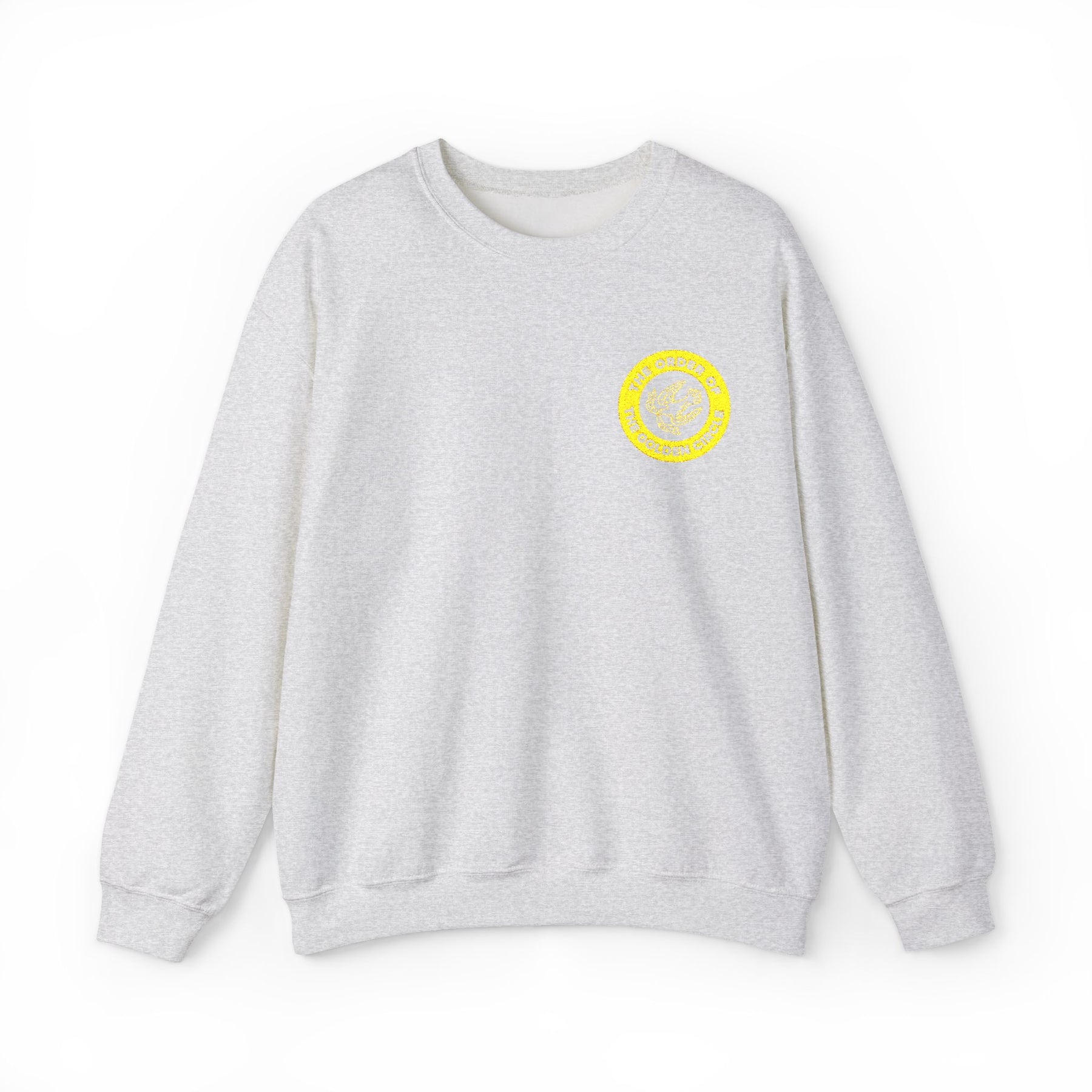 Order of the Golden Circle Sweatshirt - Crewneck Embroidered Front Design - Bricks Masons