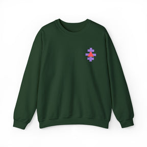 Knight Templar Priests Sweatshirt - Crewneck Embroidered Emblem - Bricks Masons