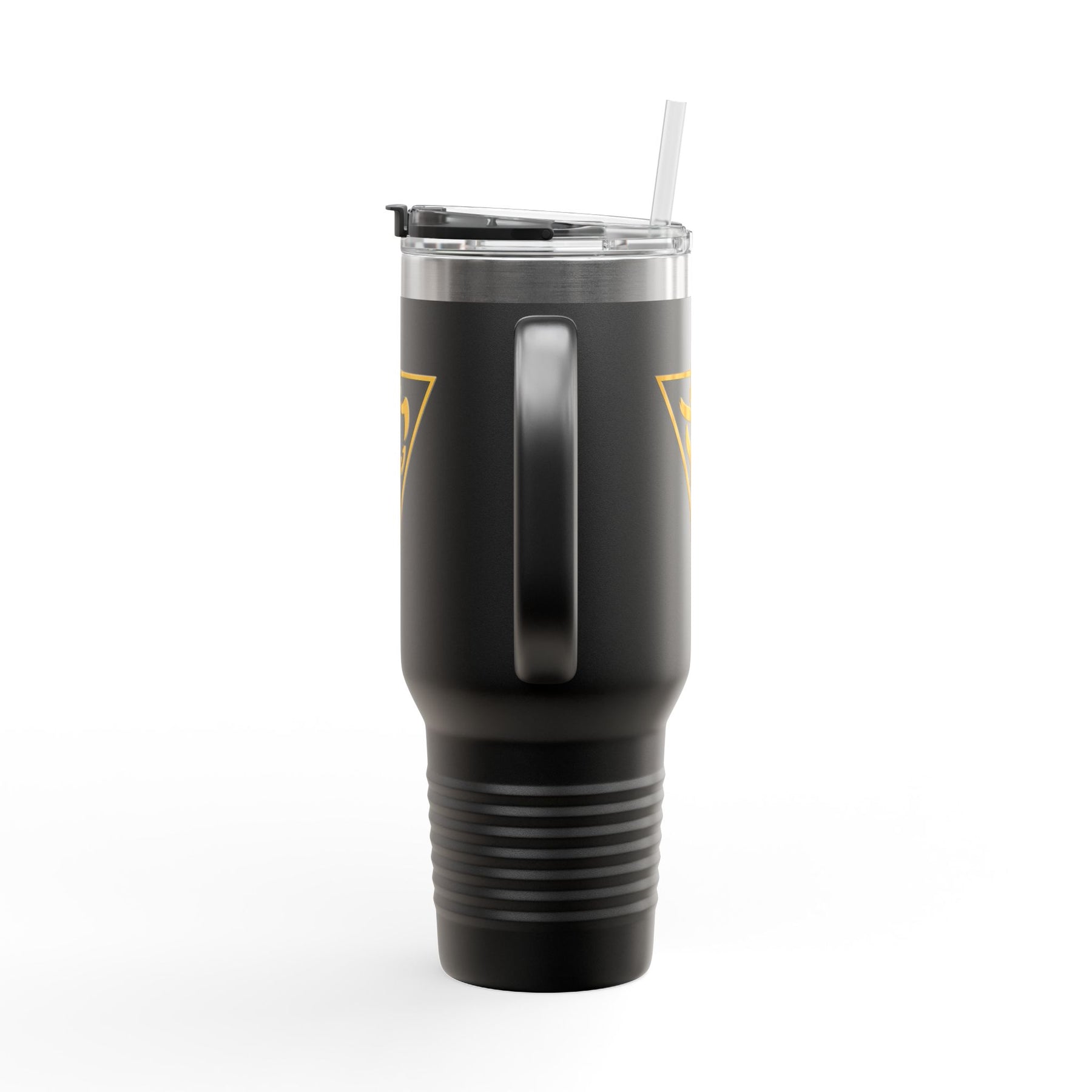 Grand Tiler of Solomon Ringneck Tumbler - White Stainless Steel & Insulated 40oz - Bricks Masons