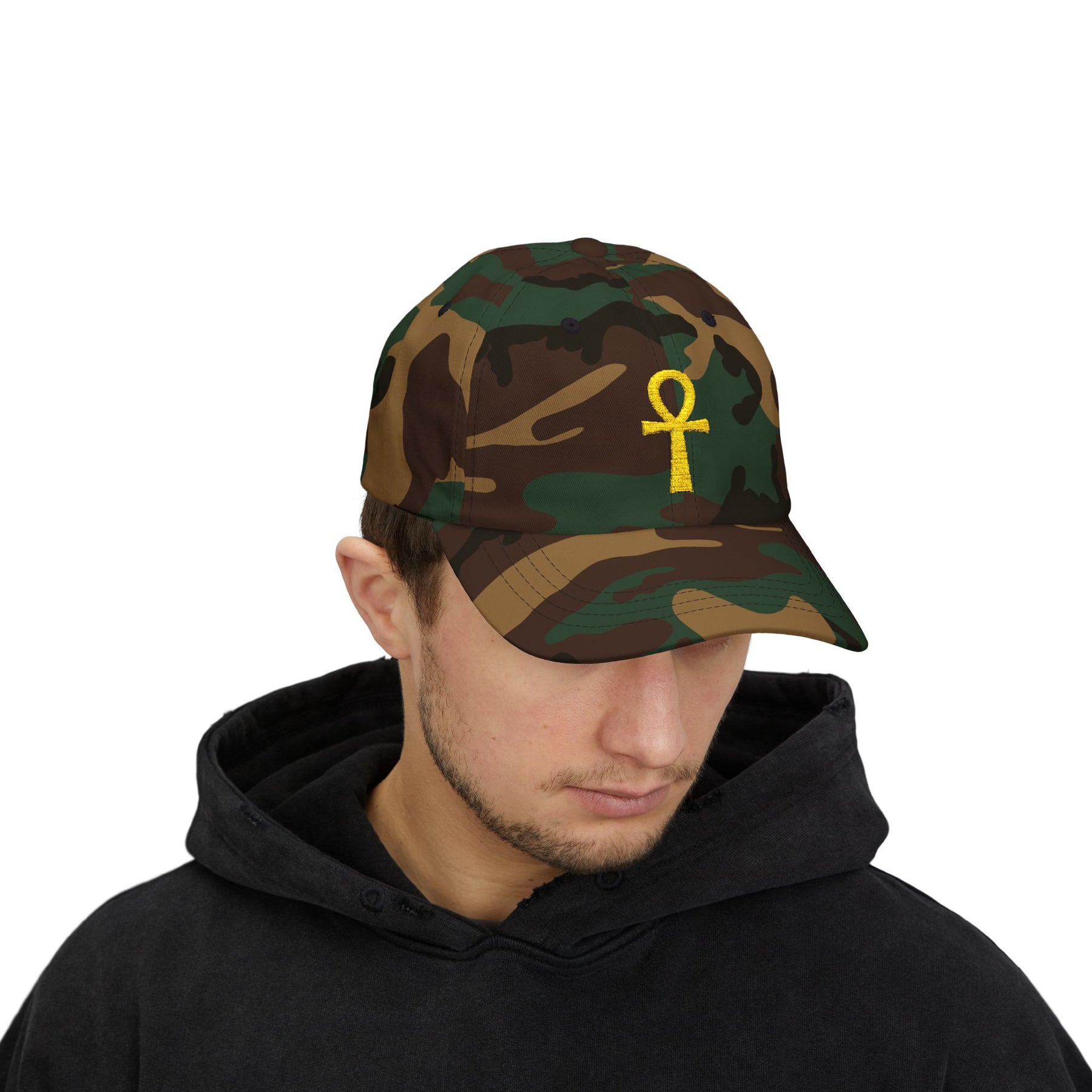 Ancient Egypt Baseball Cap - Ankh Cotton Various Colors - Bricks Masons
