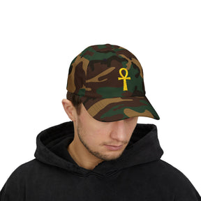 Ancient Egypt Baseball Cap - Ankh Cotton Various Colors - Bricks Masons